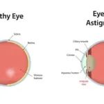 درجات انحراف النظر بالارقام