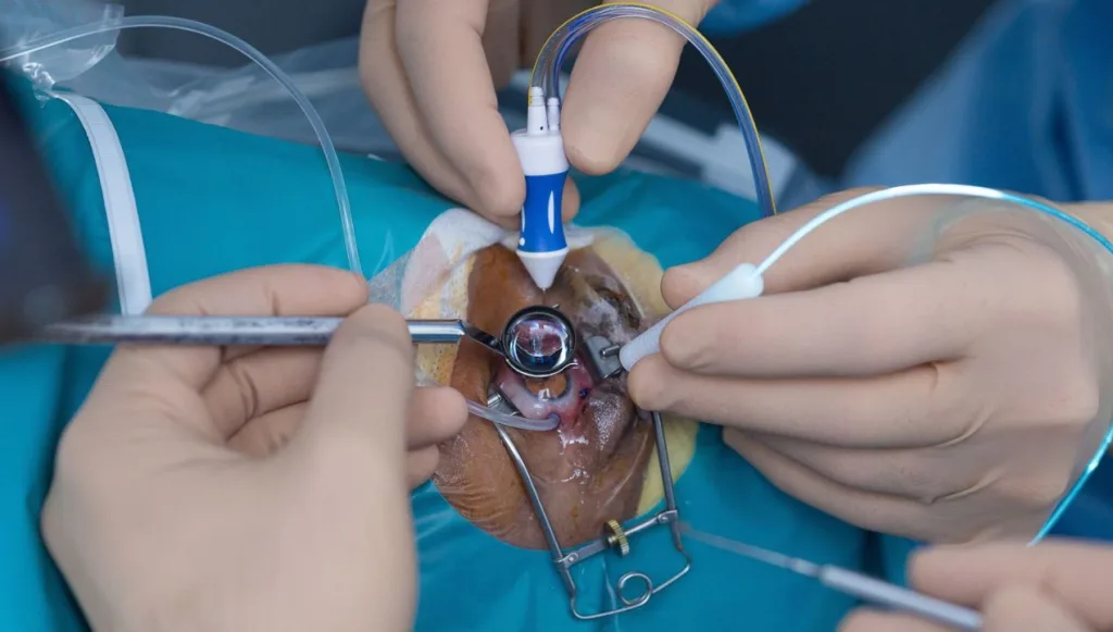 علاج انفصال الشبكية