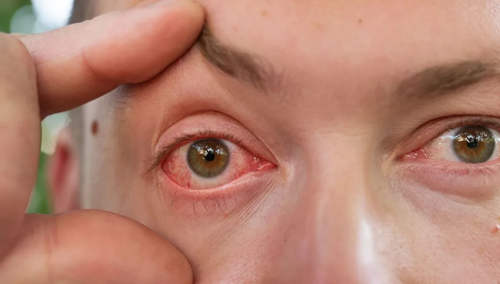 التهاب قزحية العين