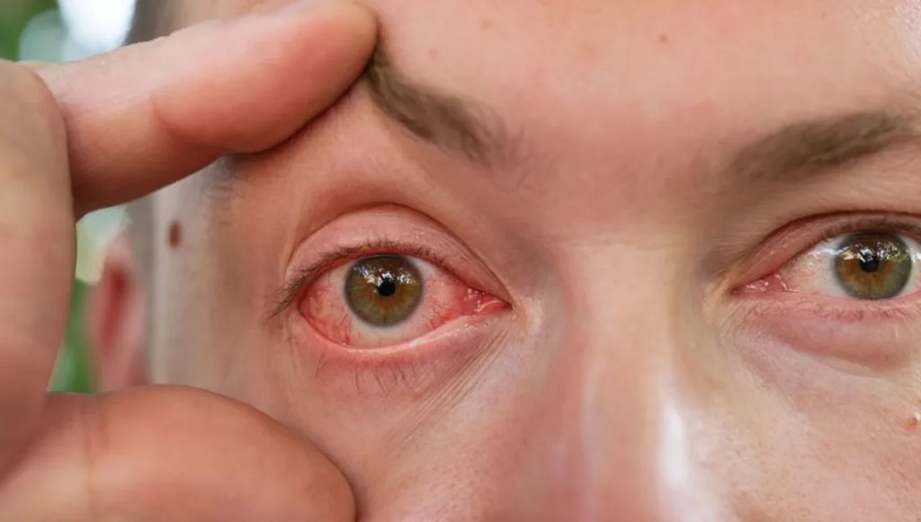 علاج افرازات العين