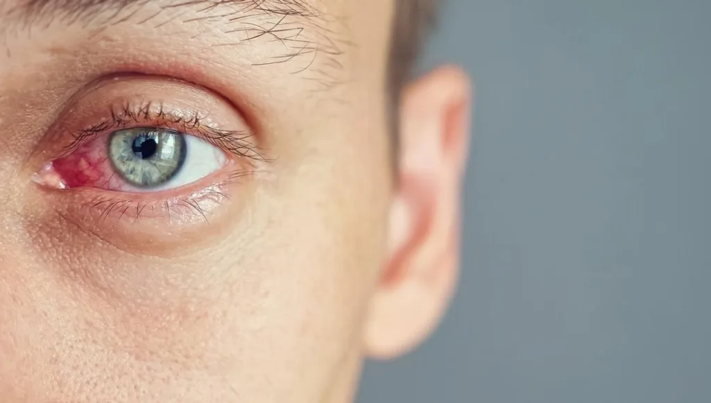 انواع افرازات العين