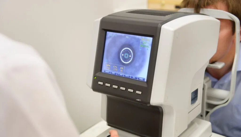 شرح رموز فحص النظر