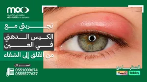 تجربتي مع الكيس الدهني في العين