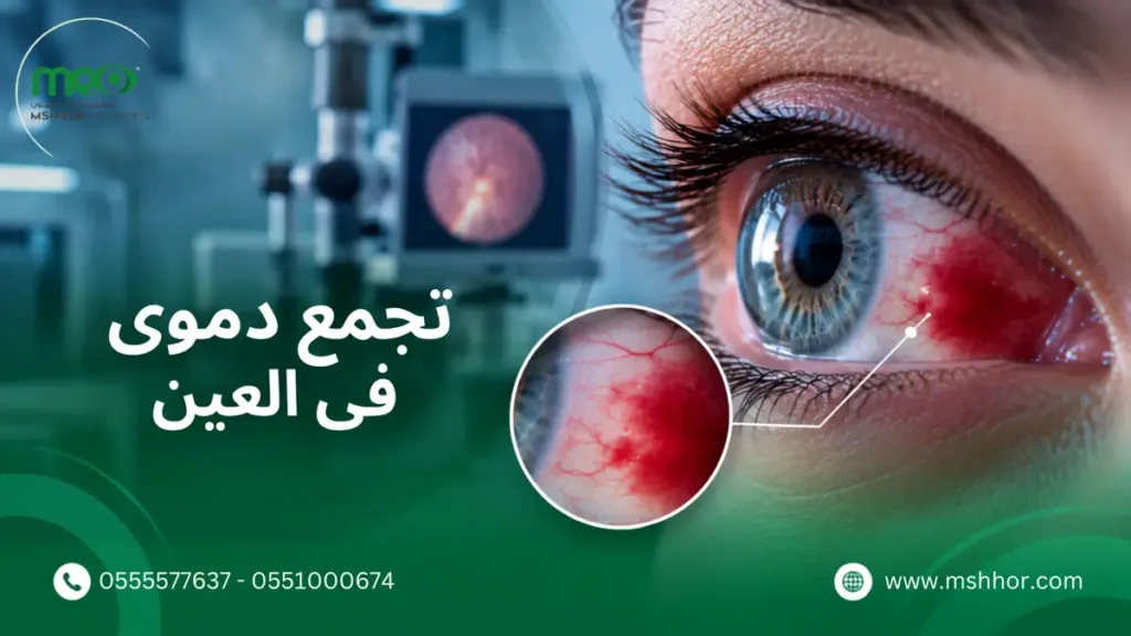 تجمع دموى فى العين
