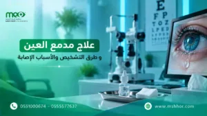 علاج مدمع العين