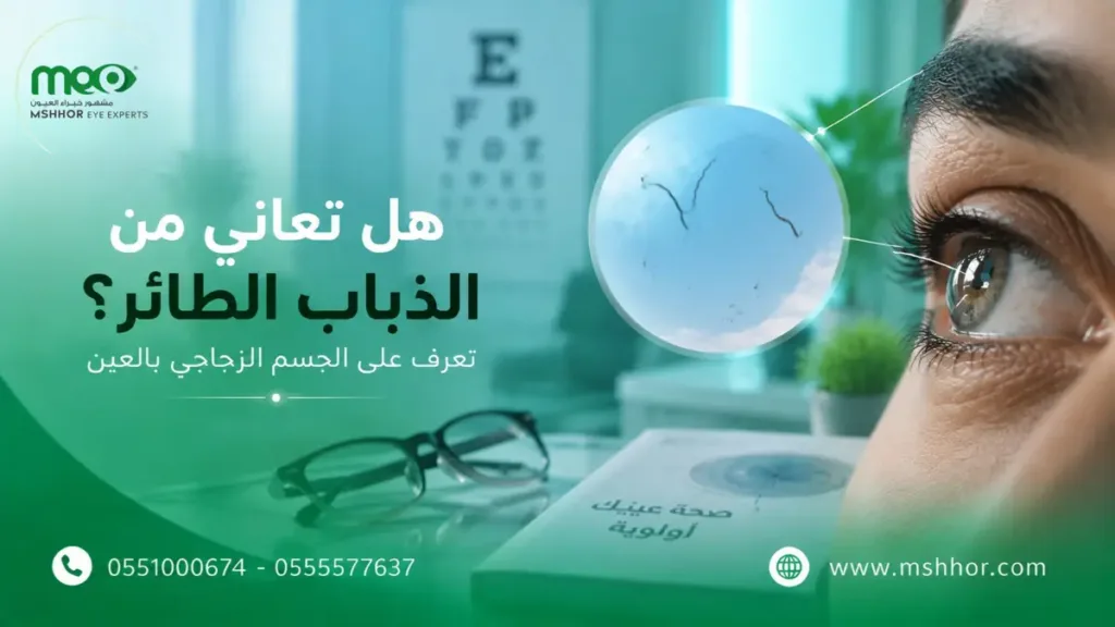 الجسم الزجاجي بالعين